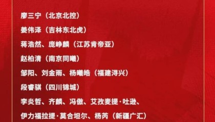 开云-公布了！19人大名单！中国男篮拒绝得分王
